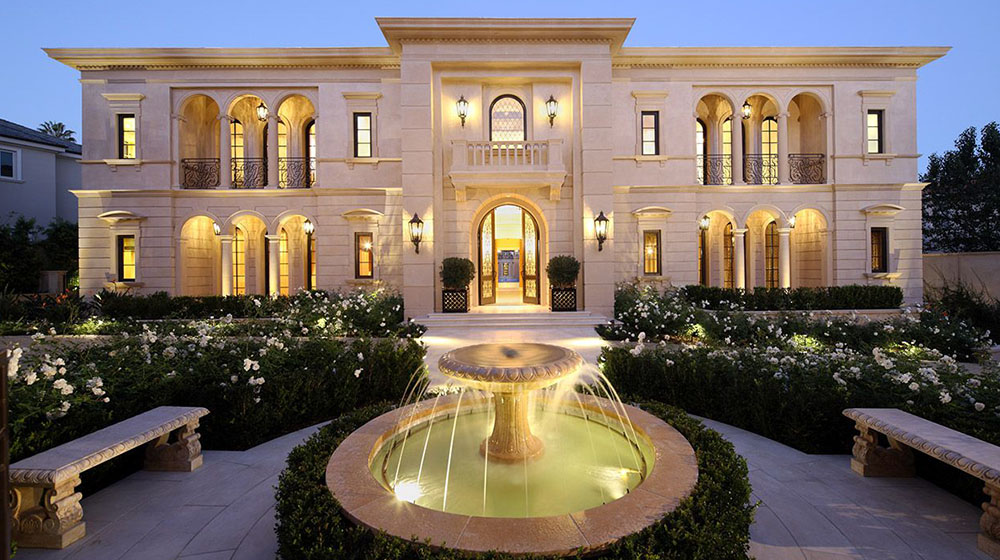 سنگ تراورتن در نما